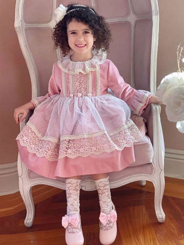 long sleeve princess dress