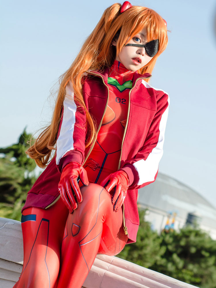 Eva Neon Genesis Evangelion Asuka Langley Sohryu Cosplay Costume Only