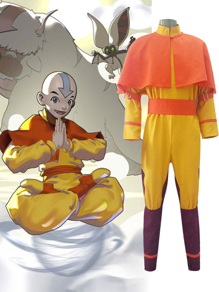 Entrance discount token Avatar The Last Airbender Aang Cosplay Costume - Cosplayshow.com