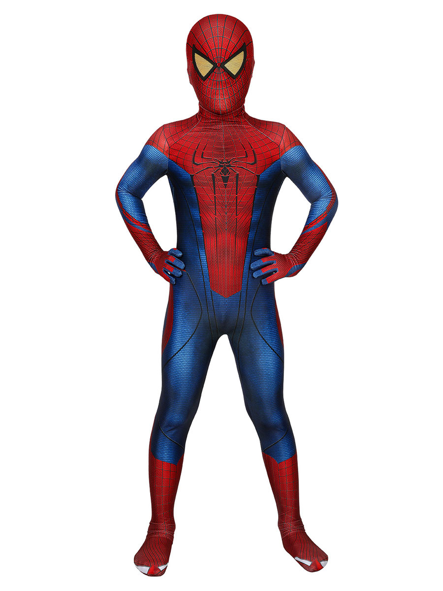 Spider Man The Amazing Spider-Man Cosplay Costume Marvel Film Cosplay  Jumpsuit Carnival 