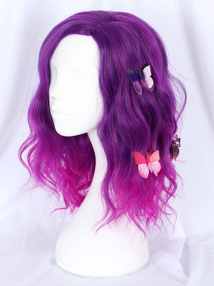 Costumes Lolita | Sweet Lolita Wigs Piping Ombre Fiber Fuchsia Lolita Accessories - KB29275