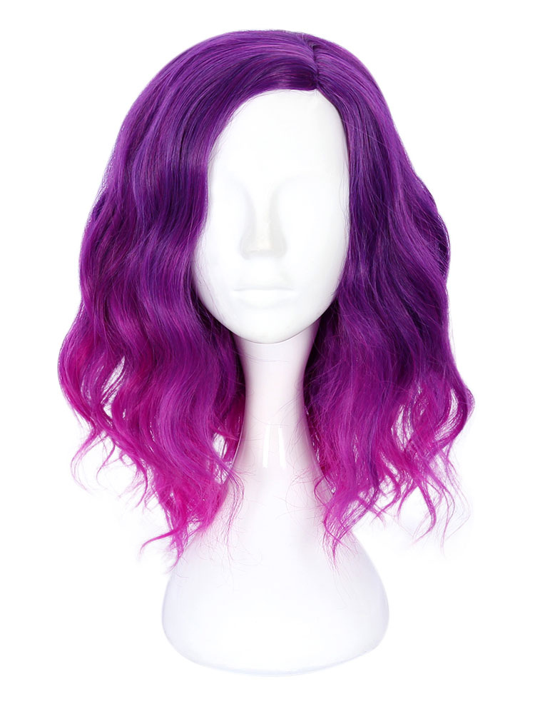 Costumes Lolita | Sweet Lolita Wigs Royal Purple Ombre Fiber Lolita Accessories - TS71830