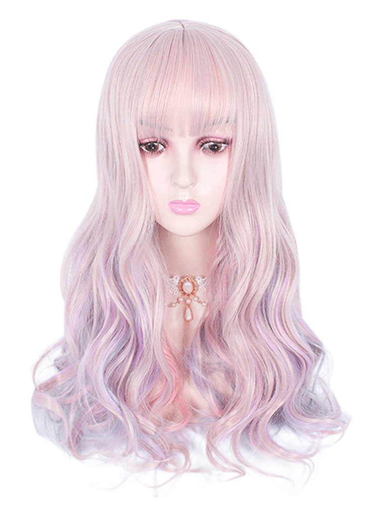 Costumes Lolita | Sweet Lolita Wigs Ombre Fiber Lavender Lolita Accessories - SR05823