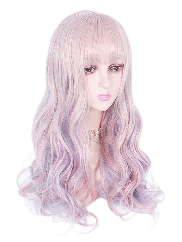 Costumes Lolita | Sweet Lolita Wigs Ombre Fiber Lavender Lolita Accessories - SR05823