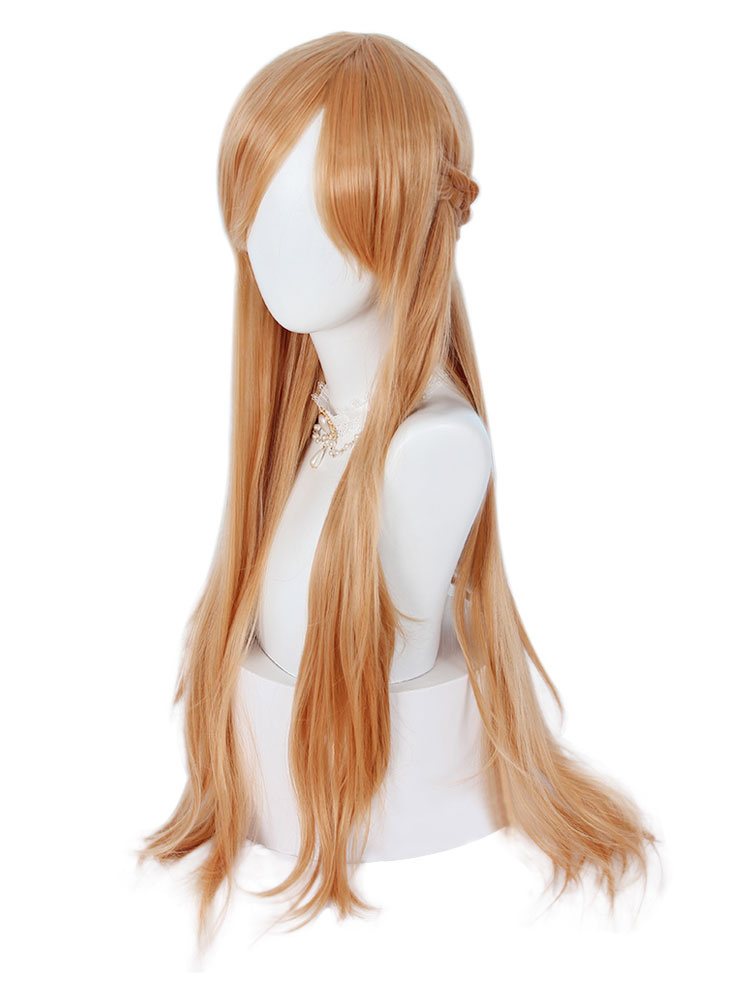 Costumes Lolita | Sweet Lolita Wig Bows 66cm-95cm Heat-resistant Fiber Light Brown Lolita Accessories - HL20868