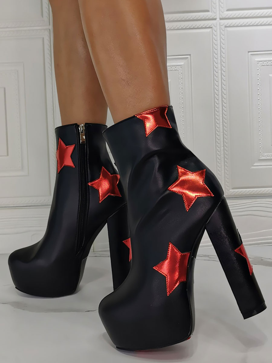 platform star boots