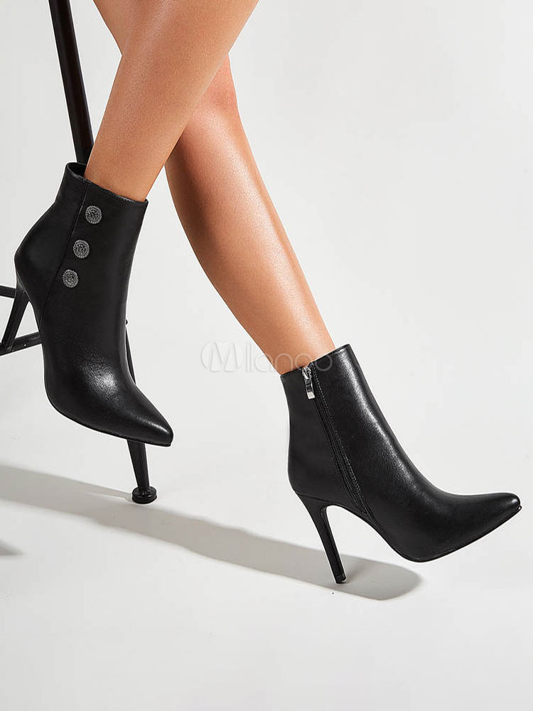 pointed toe stiletto boots