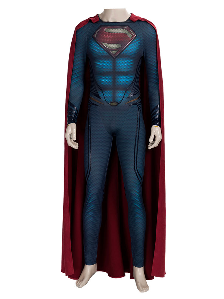 de repuesto Parásito Pintura Superman: hombre de acero 2 disfraz de Cosplay adultos poliéster Superman  Cosplay mono - Costumeslive.com