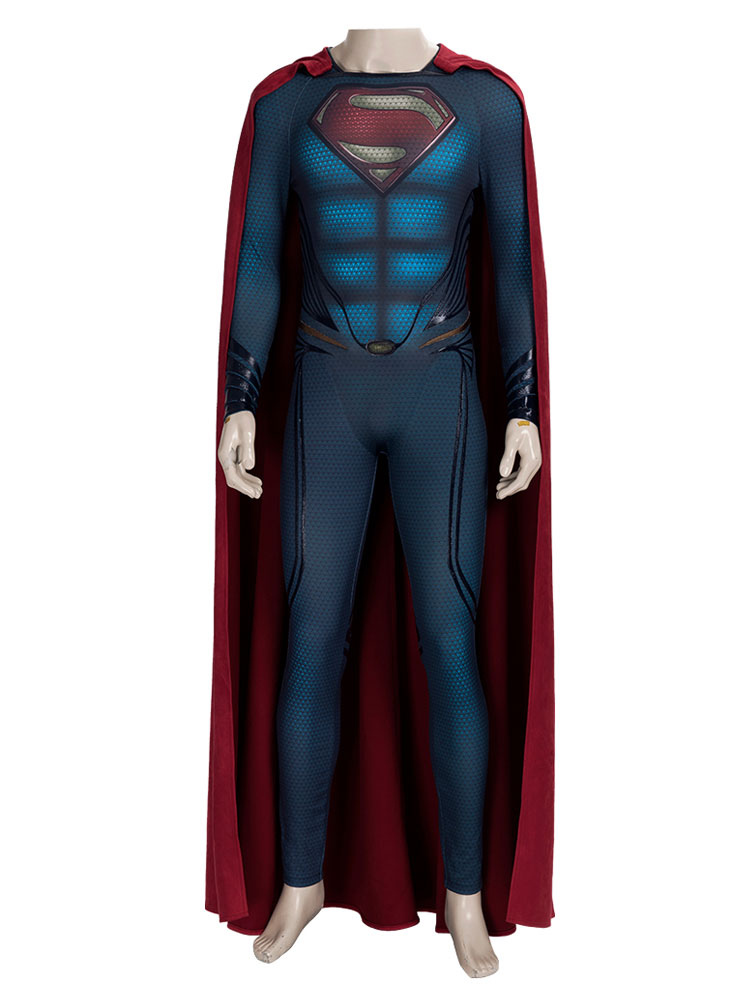 SuperMan: Man Of Steel 2 Costume Cosplay Adulti Poliestere Tuta Cosplay  Superman 