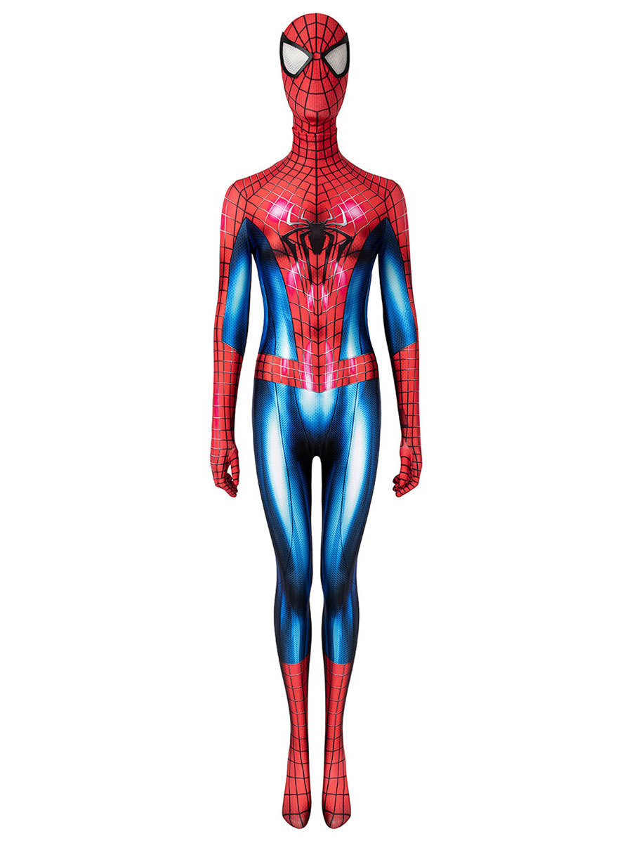 The Amazing Spider-Man Cosplay Costume Polyester Lycra Spandex Jumpsuit  Marvel Comics Cosplay 