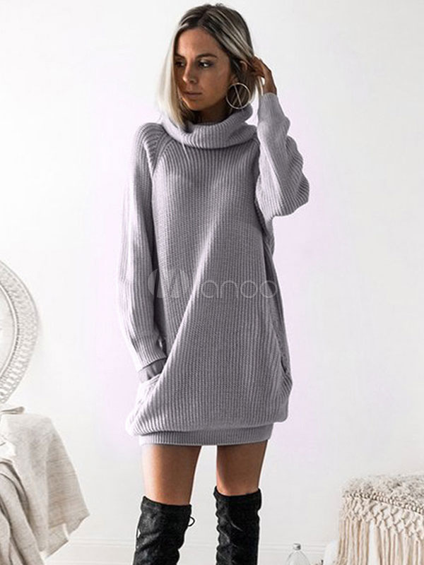 sweater tube dress