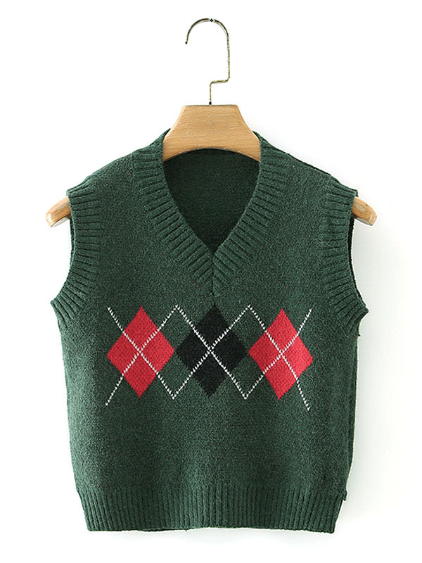 women's pullover sweater vest
