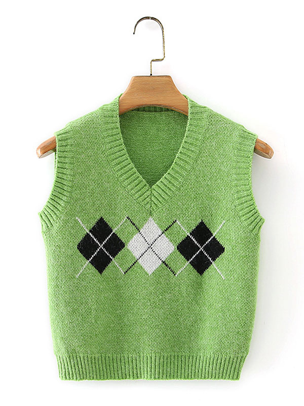 women's pullover sweater vest