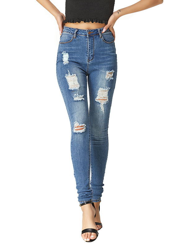 calça jeans justa feminina