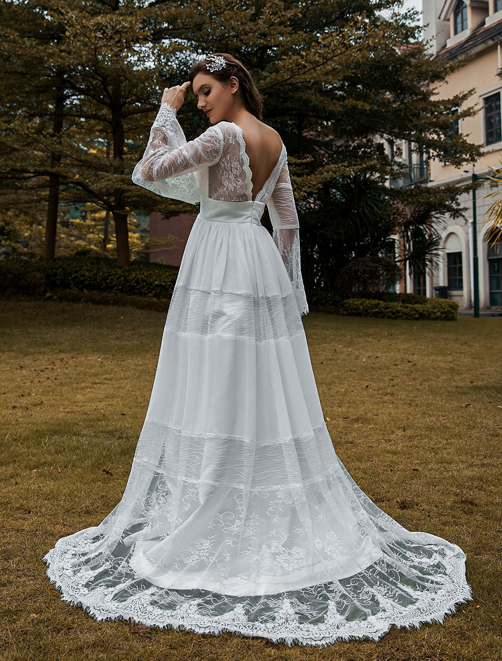 Bridal Gowns Boho Wedding Dress 