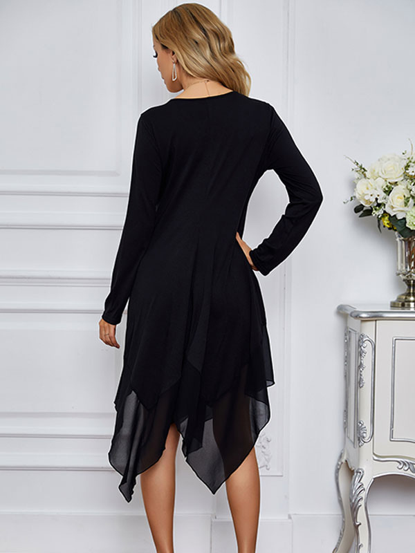 Tunica Mini Abito Camicia Donna In Velluto A Coste Maniche