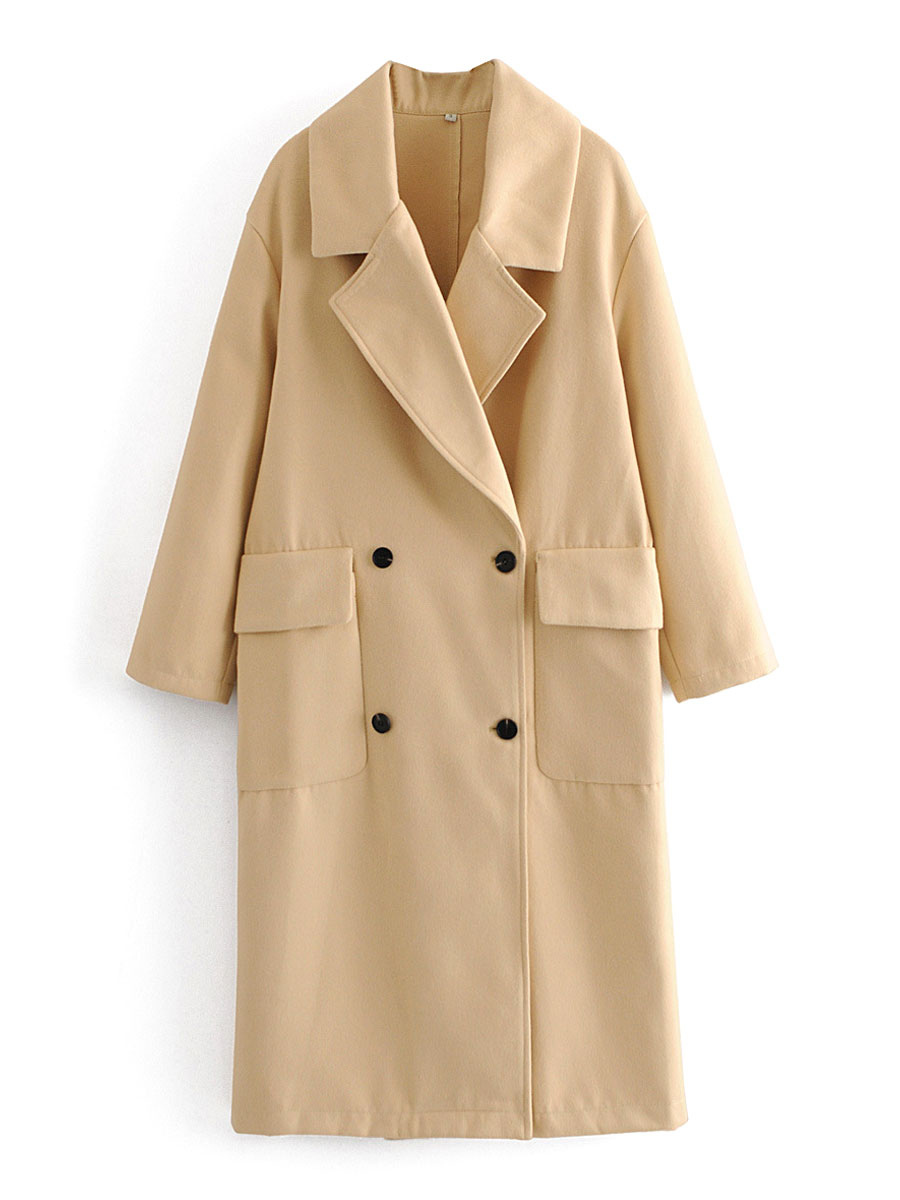 casaco caqui feminino