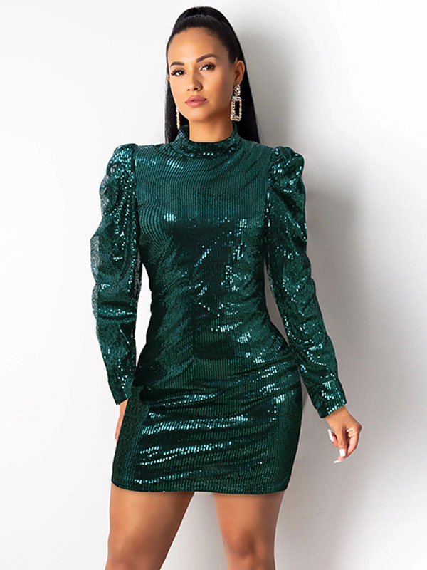 hunter green sheath dress