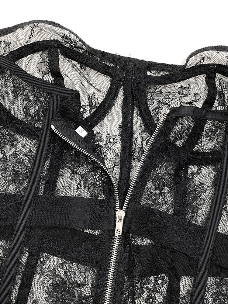 Duaicnvow Damen-Dessous, Übergröße, Gothic-Desso Produktbild-Vorschau 3