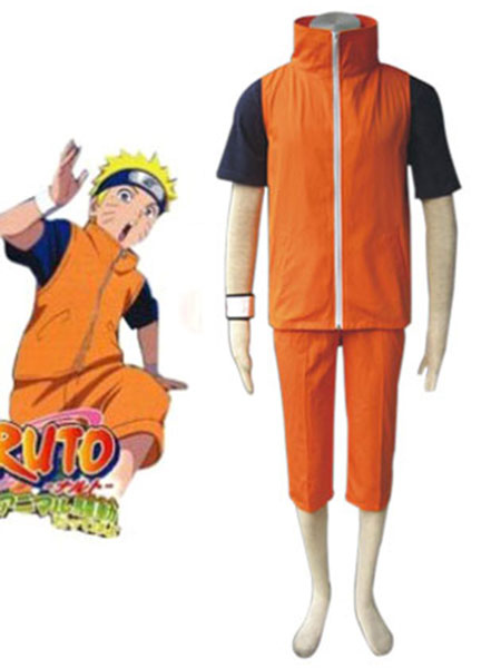 Anime Naruto Shippuden Uzumaki Naruto Halloween Cosplay Costume