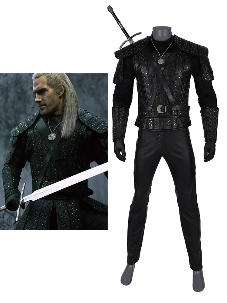 Leather Armor Kit of the Witcher Fantasy leather armor Cosplay Witcher clothes 