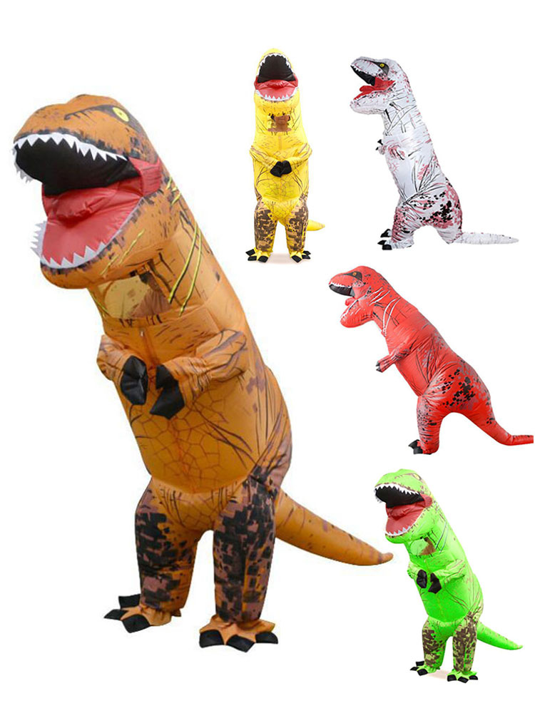 Supermercado Descompostura Leeds Disfraz de Cosplay de dinosaurio inflable T Rex Jurassic World de Halloween  - Milanoo.com