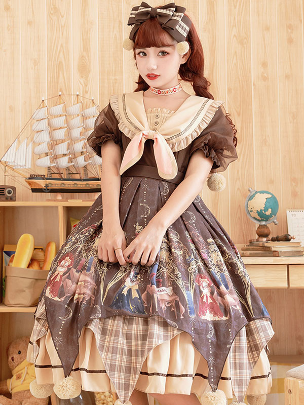 LO634 lolita オリジナル 洋服 ロリータ ワンピースファッション