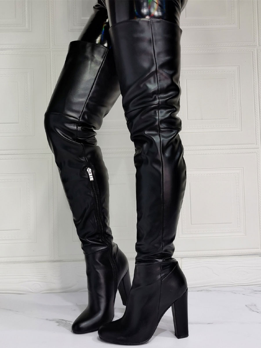 Crotch cheap high stiefel