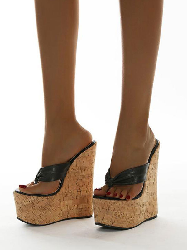Buy > women's wedge heel slippers > in stock