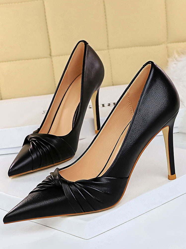 Sandales à Talons Aiguilles 8cm - Bride Cheville Satin - Pour Soirée Ou Mariage