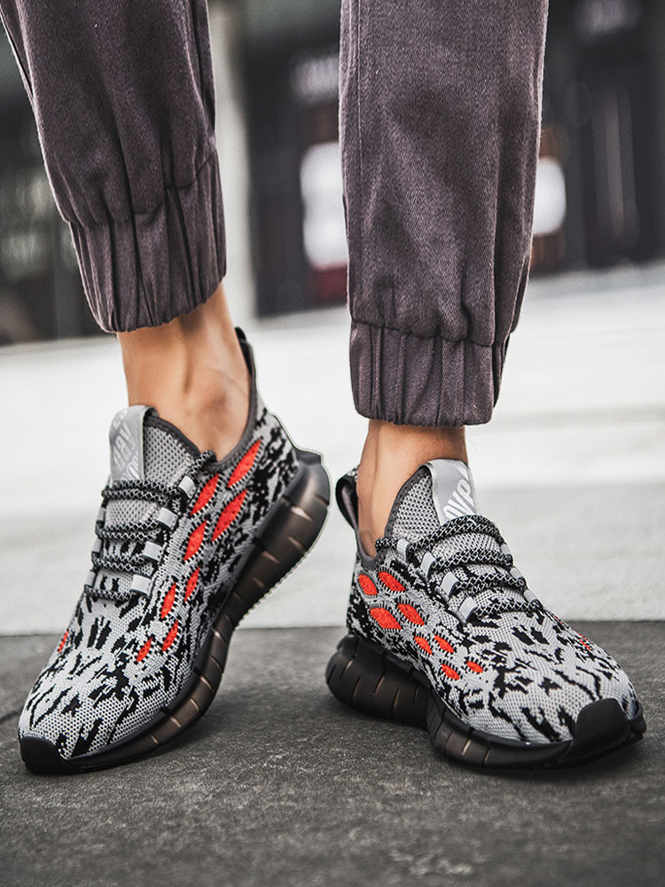 mens black mesh sneakers