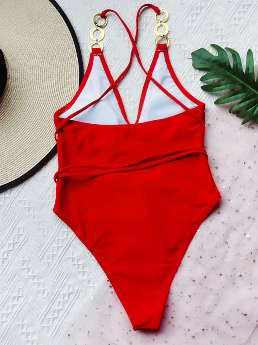 Bikini 2 Pièces Femme Vintage 2025 - Taille Haute, Bretelles Réglables, Rembourré - Anti-UV, Amincissant - Pour Plage, Piscine
