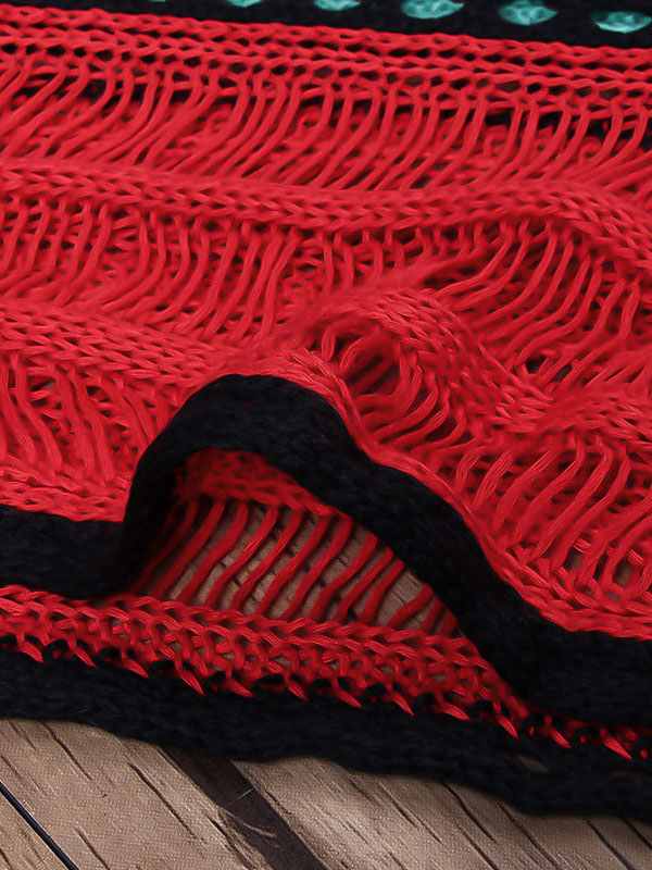 Women's Clothing Swimsuits & Cover-Ups | Cover Ups V Neck Sleeveless Crochet Beach Bathing Suits For Women - SV17011