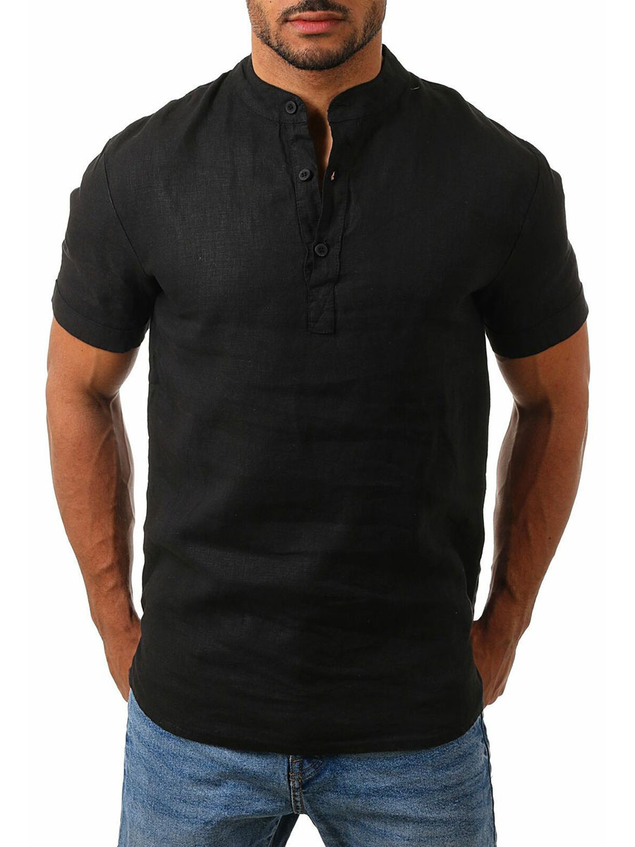 Chemise dcontracte pour hommes  col bijou Chemises dcontractes ...