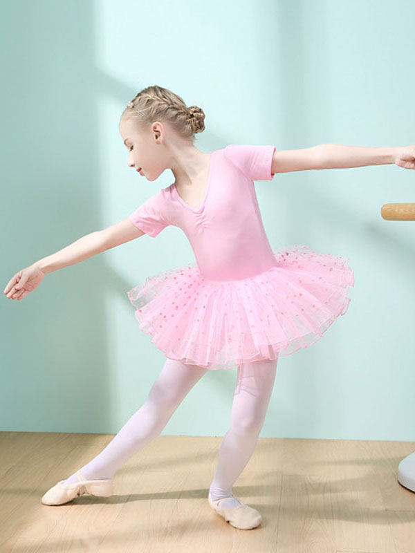 Aeromax Pink Ballerina Dress with Ruffles Child 2-3 