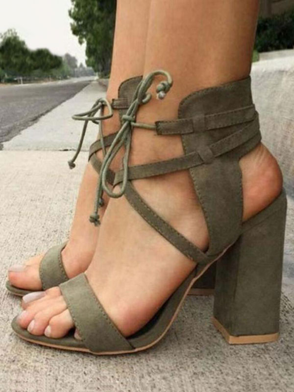 hunter green platform heels
