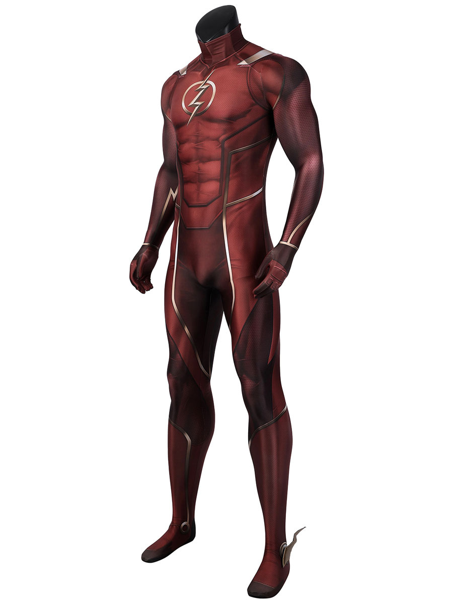 Hassy Párrafo Es Traje de superhéroe para hombre Rojo oscuro Halloween Lycra Spandex  Superhéroes Conjunto de ropa de cuerpo completo - Cosplayshow.com