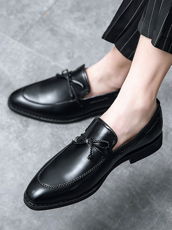 Men's Slip On Dress Loafers - Milanoo.com