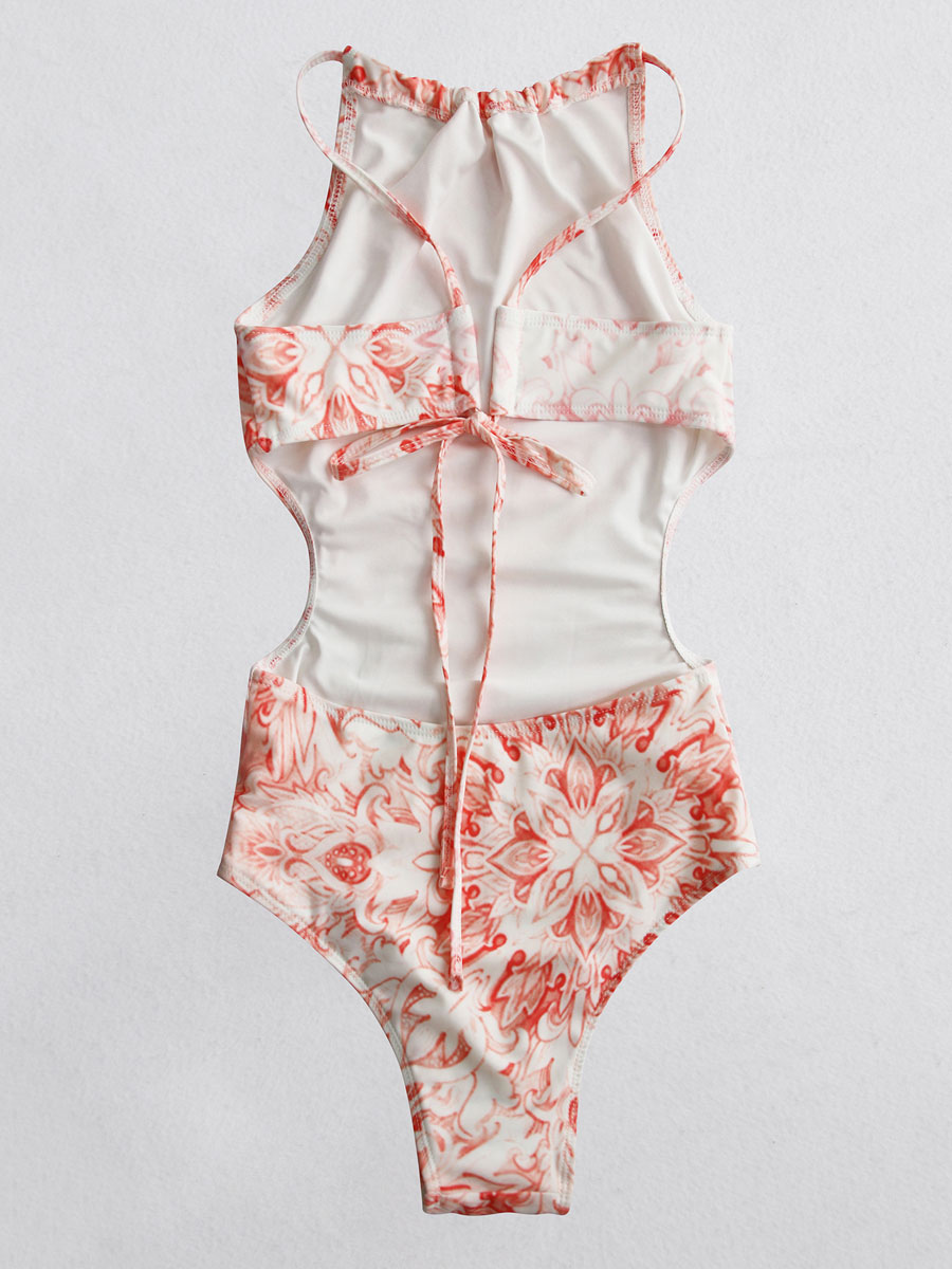 SNUOEN Damen Badeanzug Einteiler - Hoch Tailliert Mit Bauchweg Design