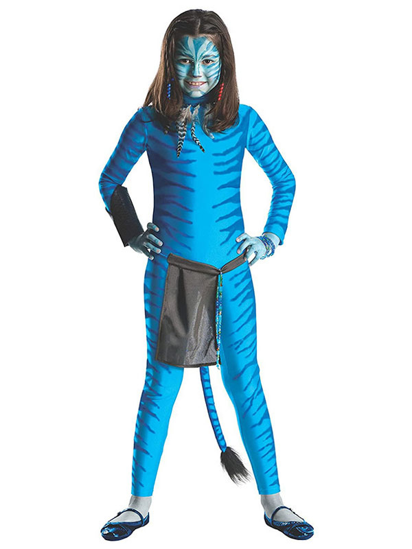 Eliminar cien Dispuesto Disfraz de Cosplay de Avatar para niños Mono de poliéster azul Disfraz de  Halloween - Costumeslive.com