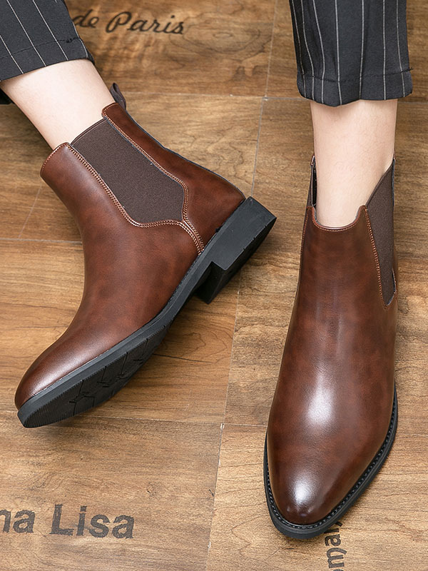 Shoes Men's Shoes | Men's Chelsea Dress Ankle Boots - TI23110