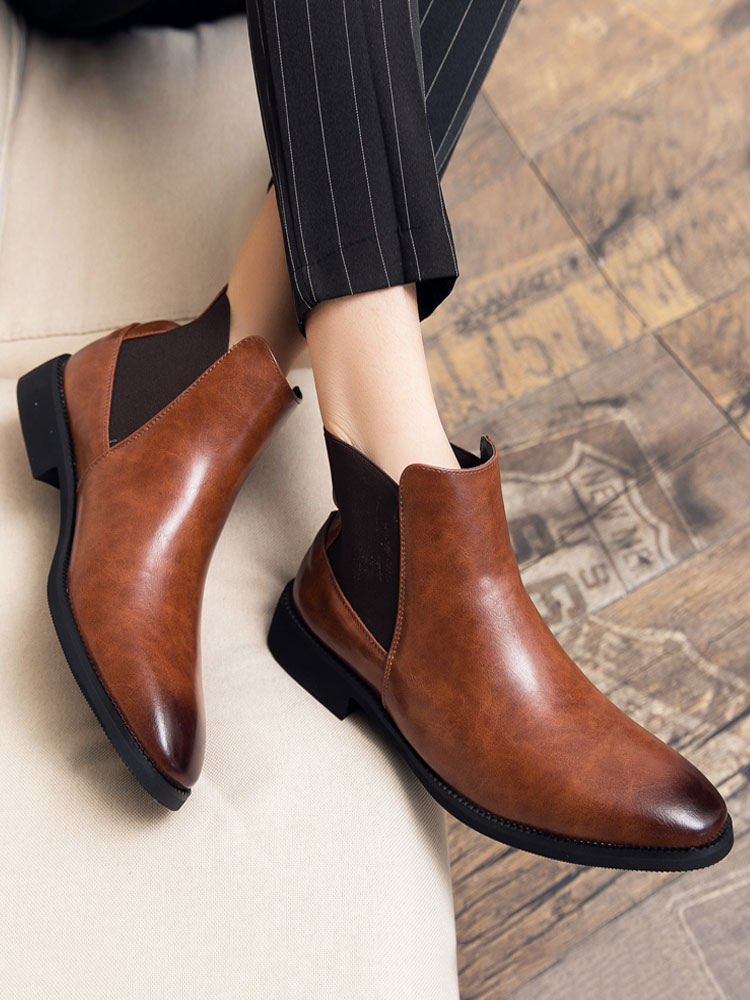 Shoes Men's Shoes | Men's Chelsea Boots Dress Ankle Boots - RU30822