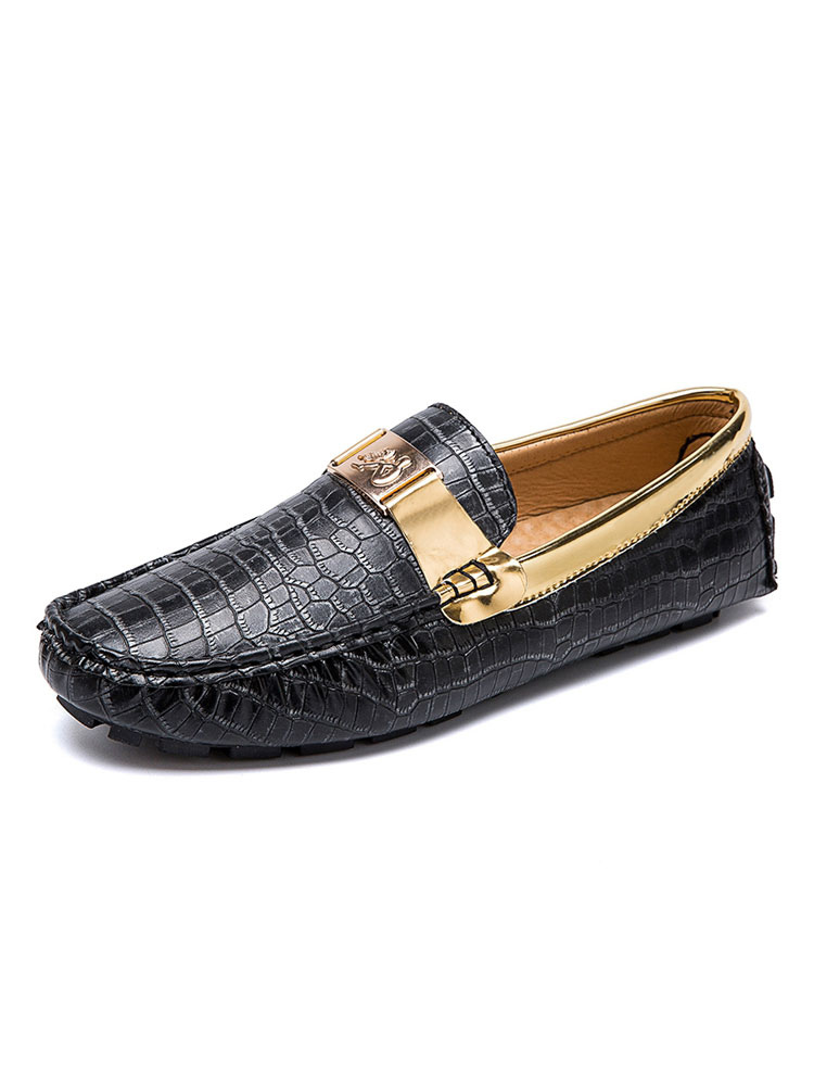 Shoes Men's Shoes | Men's Stone Grain Dress Loafers - NC92347