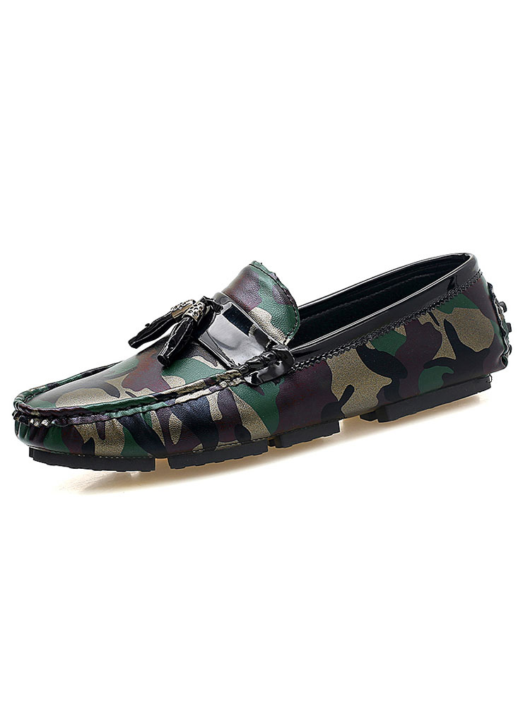 Shoes Men's Shoes | Men's Camouflage Driving Loafers - WQ08445