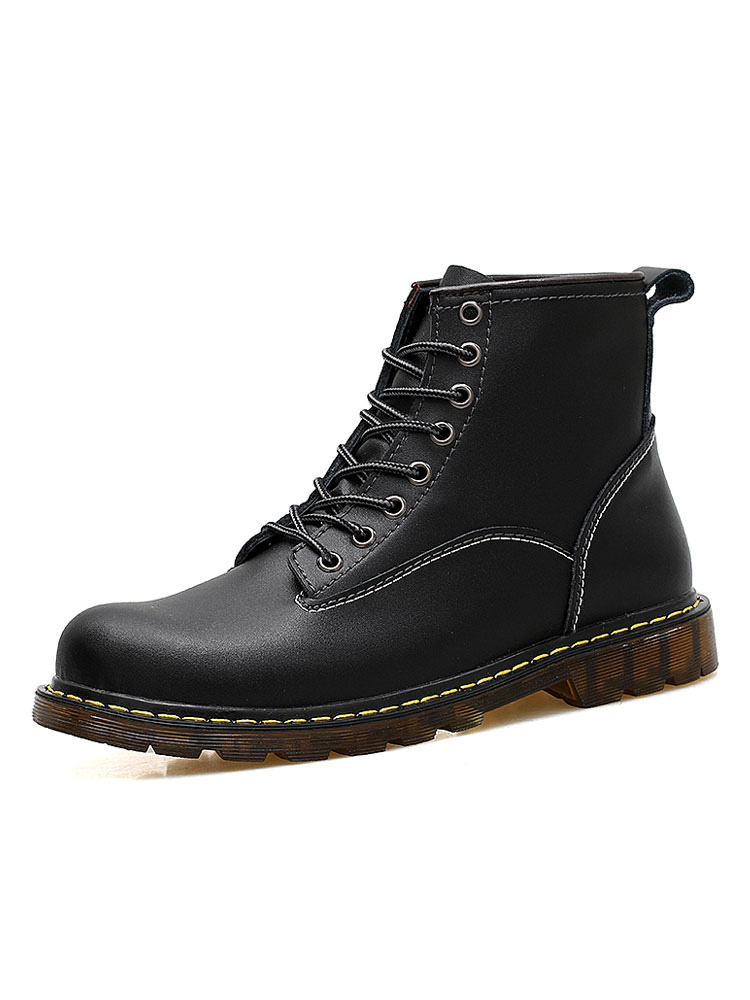 Shoes Men's Shoes | Men's Vintage Lace Up Ankle Boots - JM47107