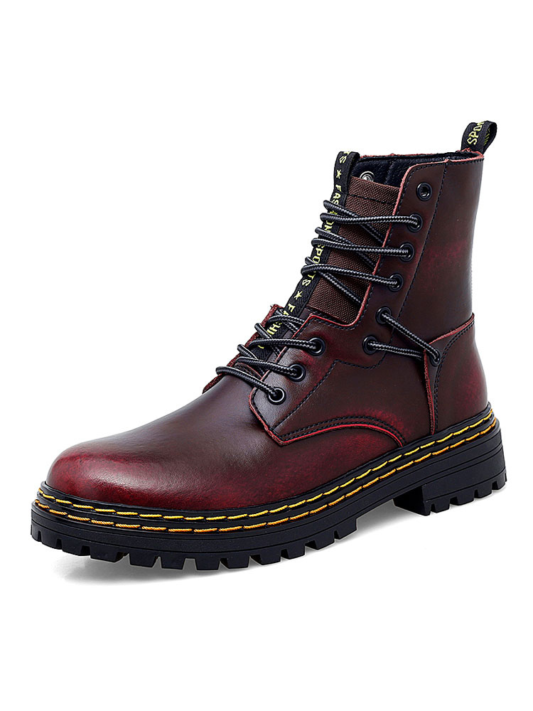 Shoes Men's Shoes | Men's Lace Up Martin Boots - CJ91515