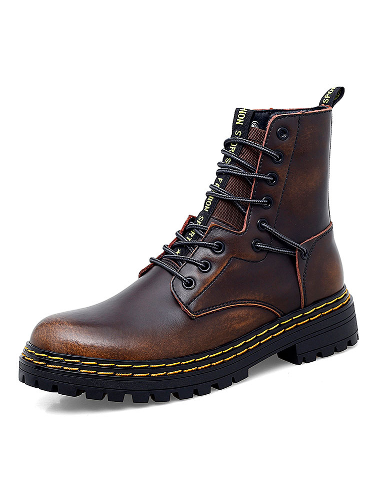 Shoes Men's Shoes | Men's Lace Up Martin Boots - CJ91515