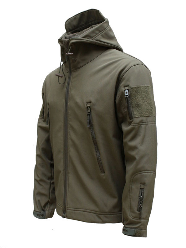 Men's Clothing Jackets & Coats | Men Jackets Hooded Chic Deep Gray Black Amazing Jacket - NP33099