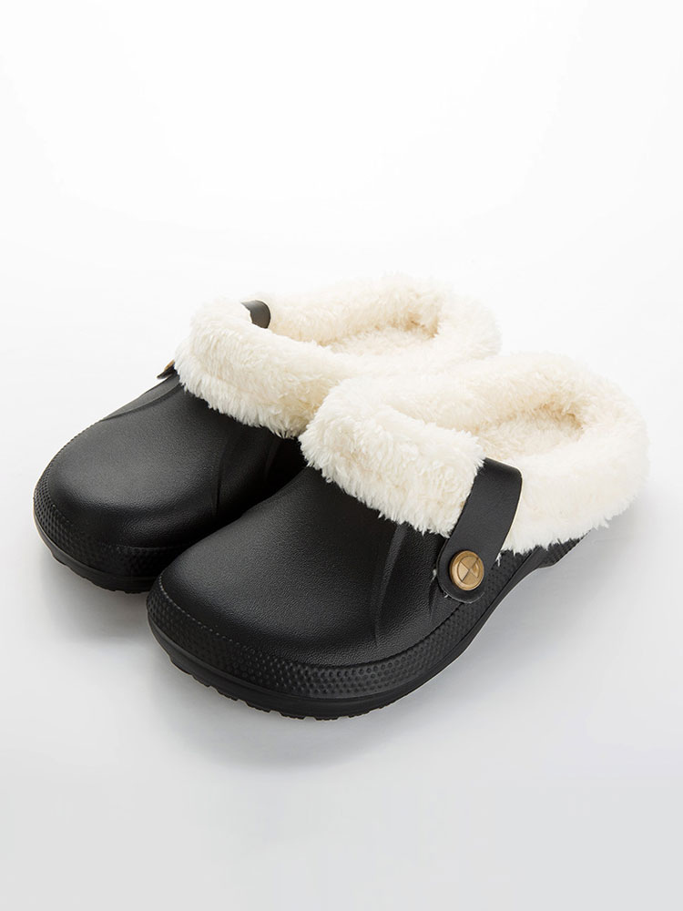 Women's Fuzzy Clog Slippers - Milanoo.com