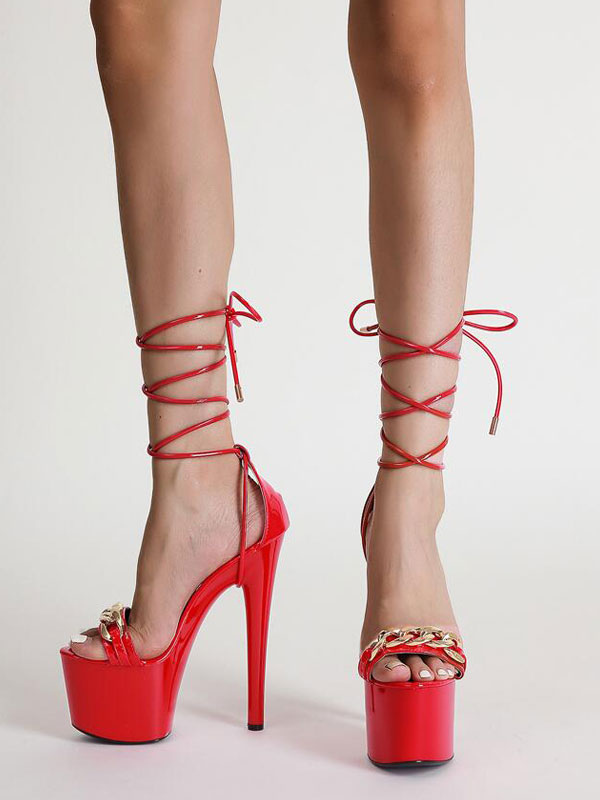 Women High Heel Sandals Stiletto Heel 